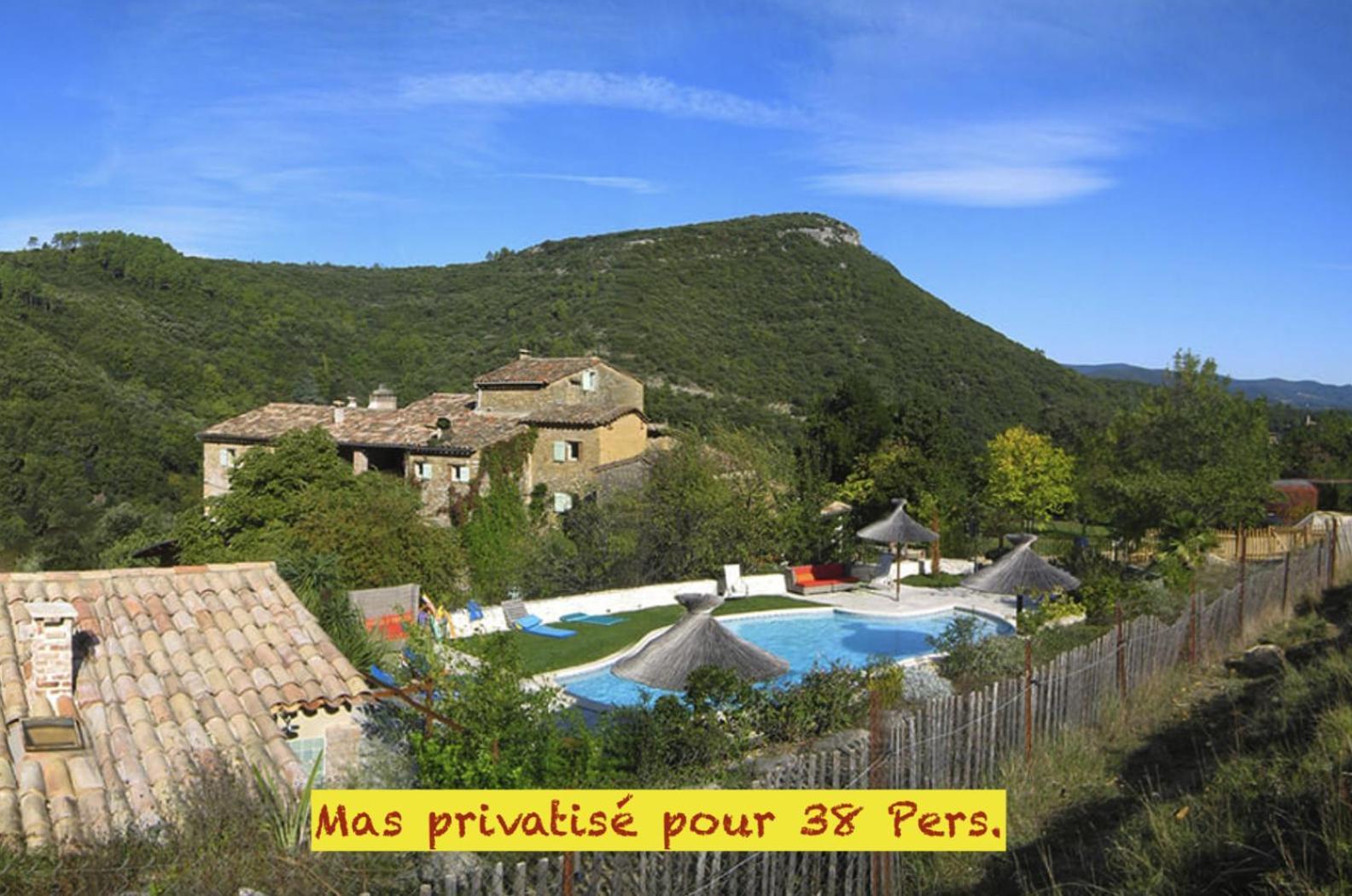 Mas Suejol Villa Anduze Luaran gambar